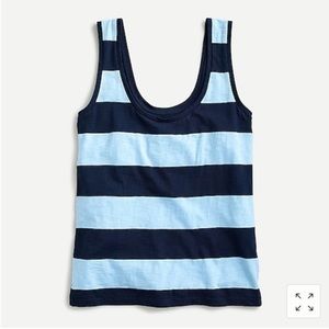 NWOT J. Crew Vintage Cotton Scoop Neck Tank Top